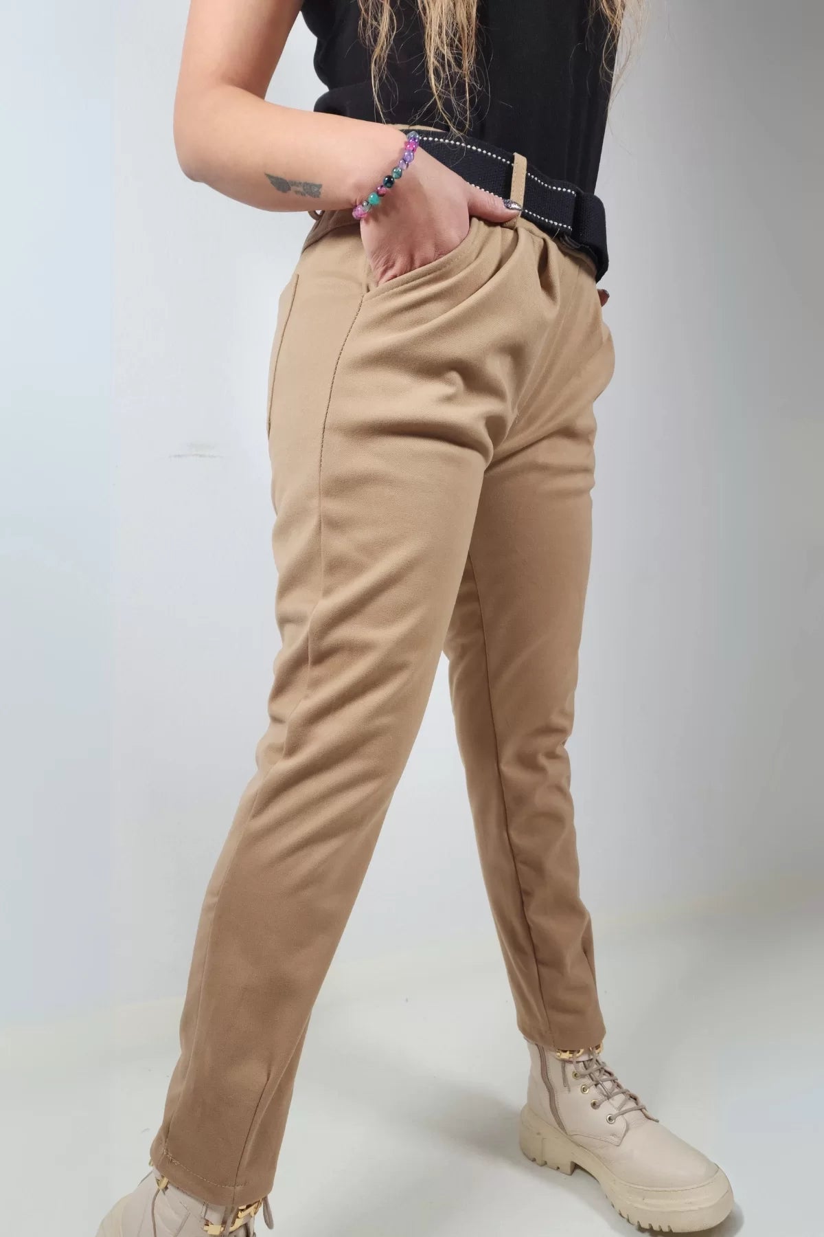 APEX İthal Kaşe Camel Pantolon