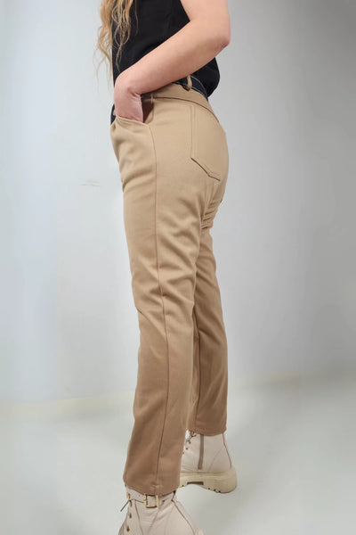 APEX İthal Kaşe Camel Pantolon